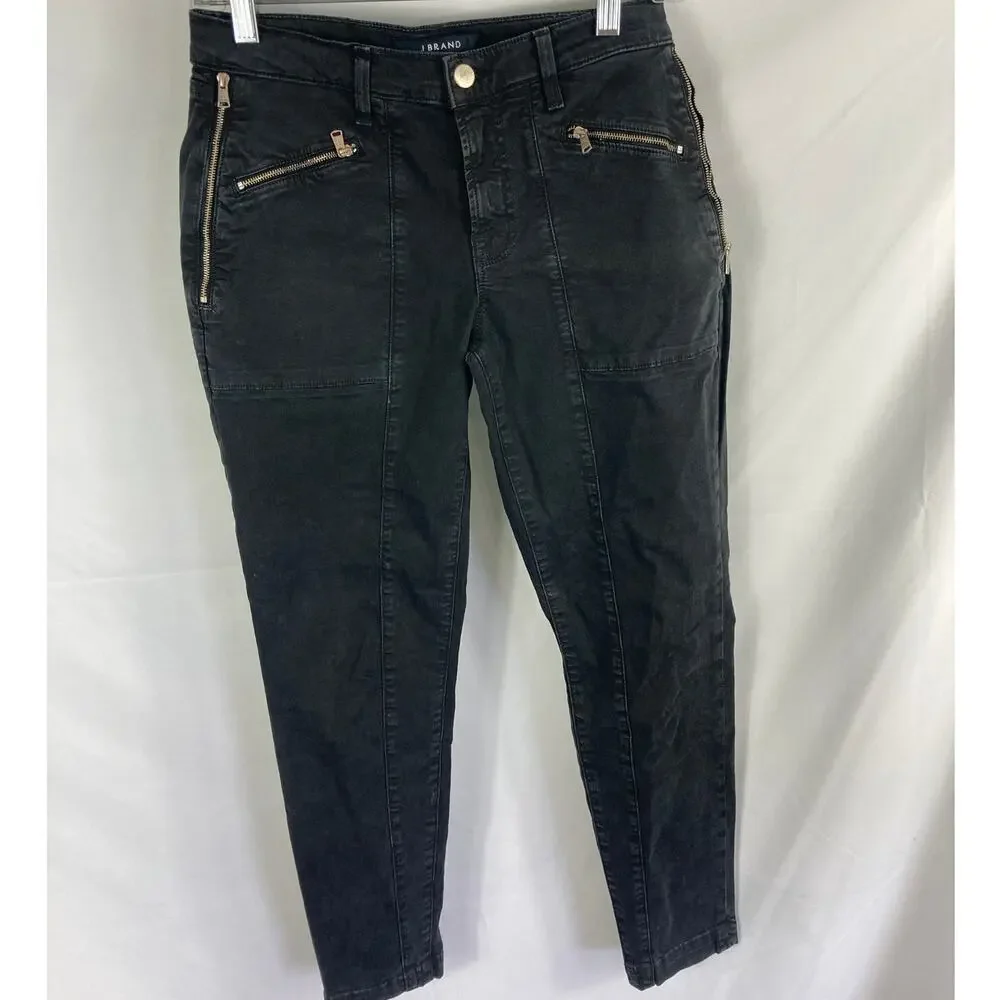 J Brand Genesis Utility Jean Black Size 27